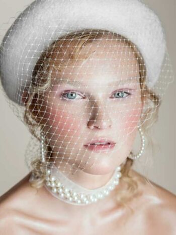 Schaeffer Studios Beauty Photography Featuring Nikki Reynen for Grazia Bulgaria Veil