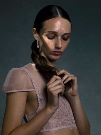 Schaeffer Studios NYC Beauty Photographer Featuring Tayla Marie for Pandora Magazine - Braided Hair