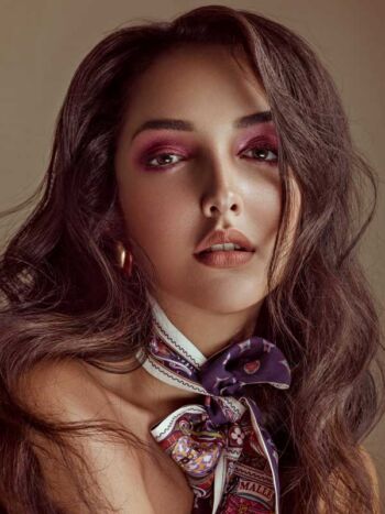 Schaeffer Studios Beauty Photography Featuring Laihany Pontón for Pandora Magazine Wearing Versace