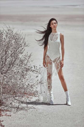 Schaeffer Studios NYC Fashion Photography Featuring Fabiola Valentín Wearing Vera Wang