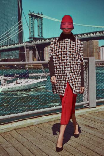 Schaeffer Studios NYC Fashion Photography For Basic Magazine Featuring Laihany Pontón Wearing Valentino and Gucci