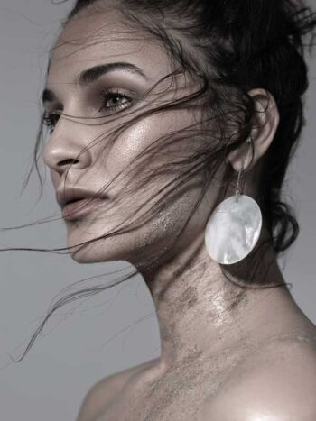 Schaeffer Studios NYC Beauty Photographer Featuring Rosa Gough- Earring