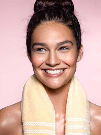Pandora Magazine Featuring Deirdra Martin by Schaeffer Studios Beauty Photographer Towel